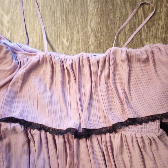 Plus size Wax Poetic Clothing off the Shoulder Summer Dress with Straps - Picture 5 of 13